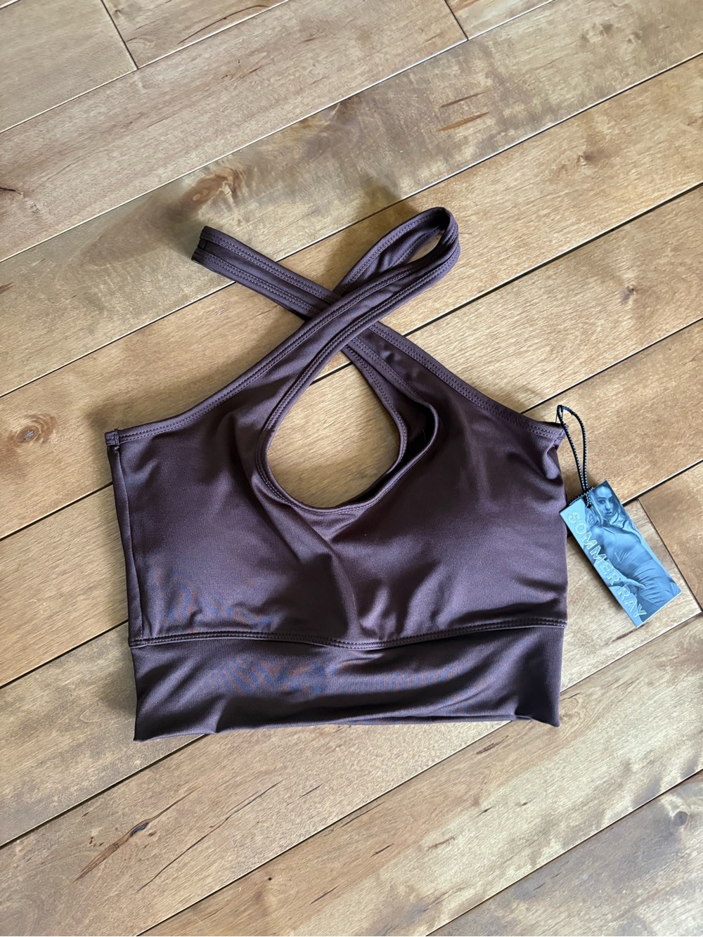 Urban Planet/Somer Ray Cross Top/Sports Bra